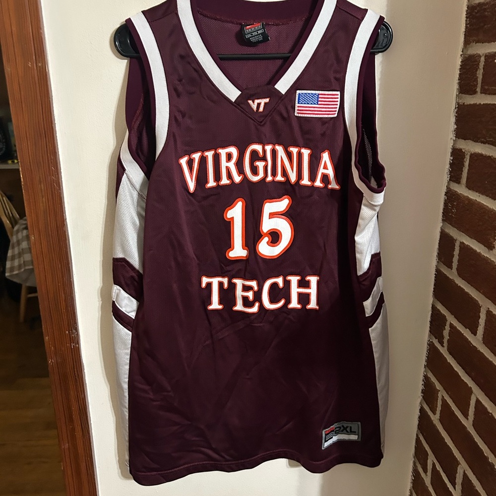 Nike Virginia Tech Maroon Team Jersey size xxl
